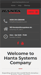 Mobile Screenshot of hantasystems.com