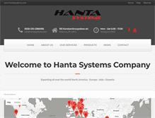 Tablet Screenshot of hantasystems.com